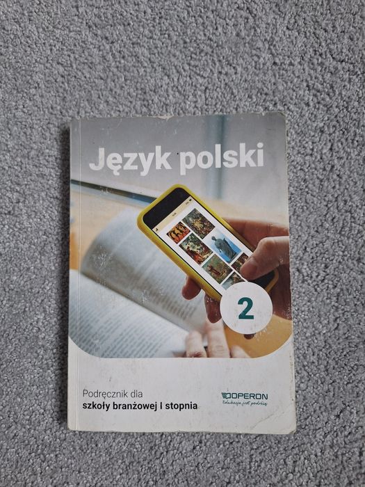 Podręcznik dla szkoły branżowej I stopnia 2 klasa Język Polski 
szkoły