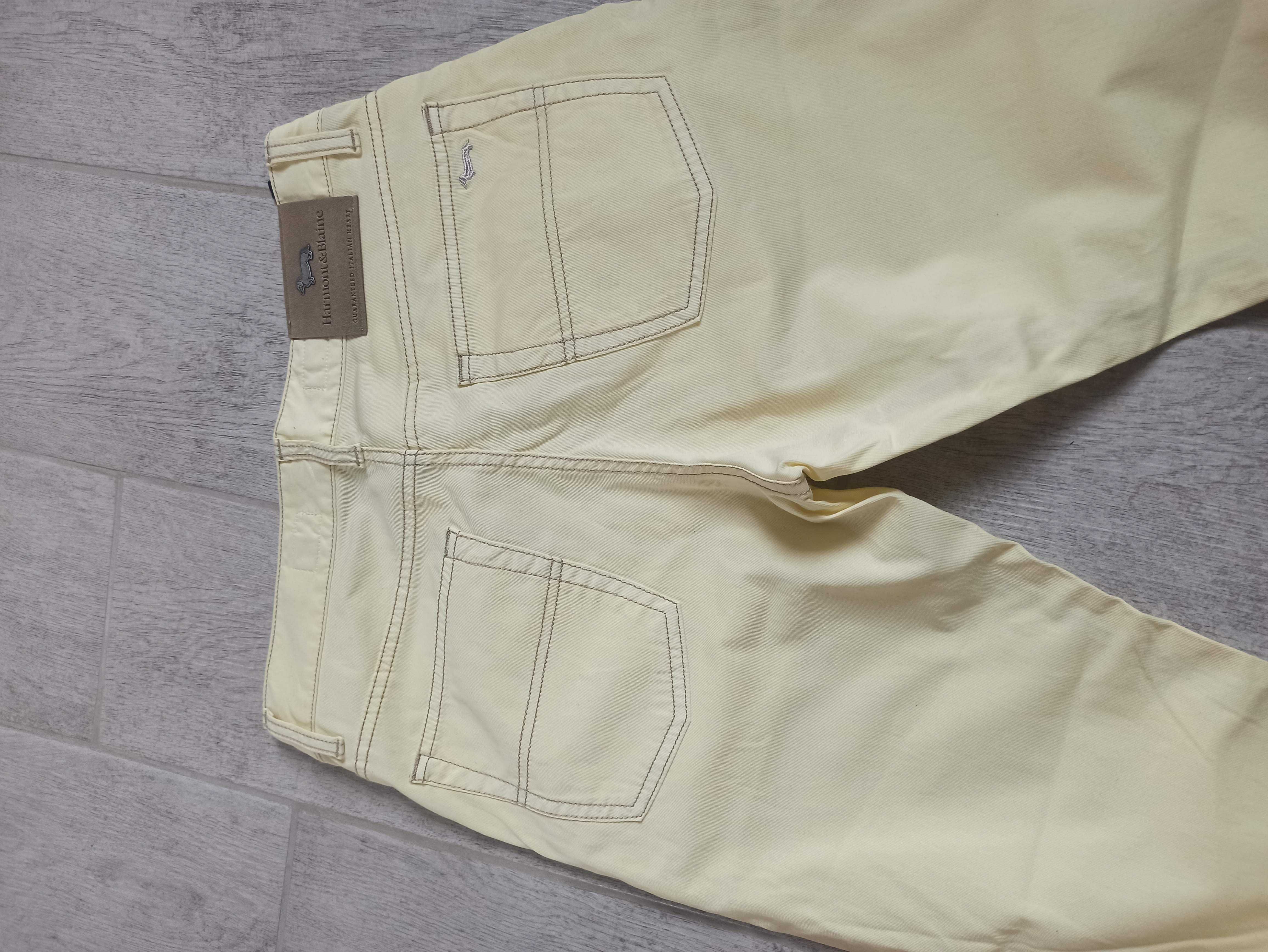Італійські легкі брюки джинсового кроя, джинси harmont& blaine