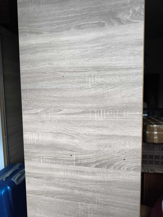 Szafa przesuwna 2-dzwiowa 150 x 205 CM dąb sonoma garderoba do sypialn