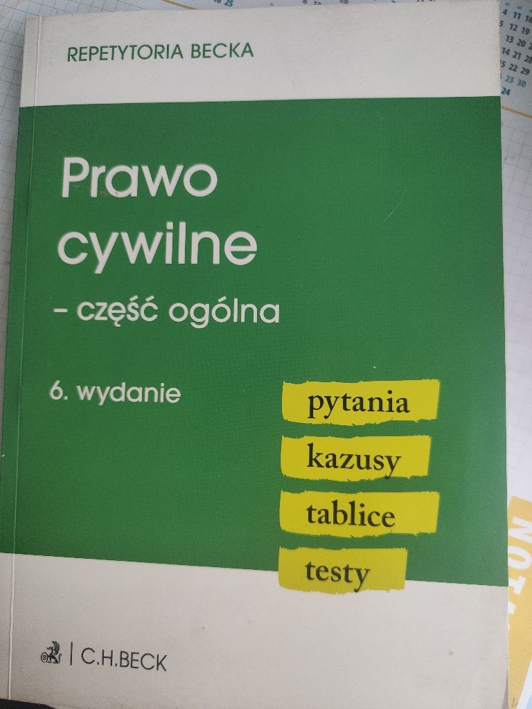 Prawo cywilne- repetytorium