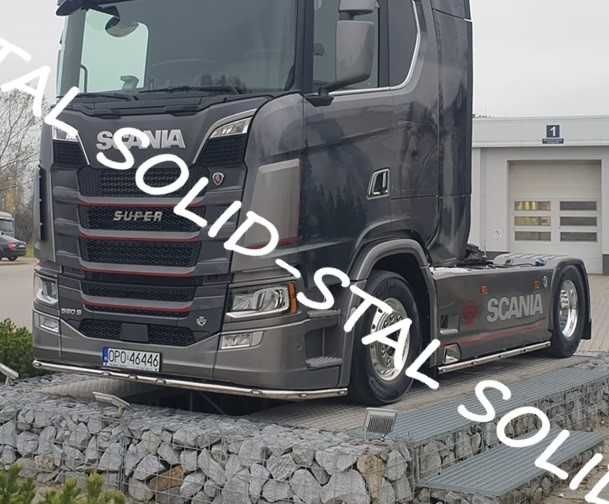 Orurowanie 3 ELEMENTOWE ze stali nierdzewnej Scania R/S Next Gen