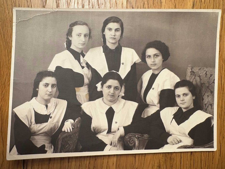 Foto Stare fotografie uczniów i uczniów szkół radzieckich (491.4)