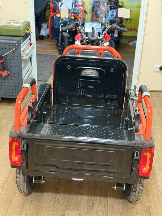 Вантажний електричний трицикл FORTE GP-1000-C