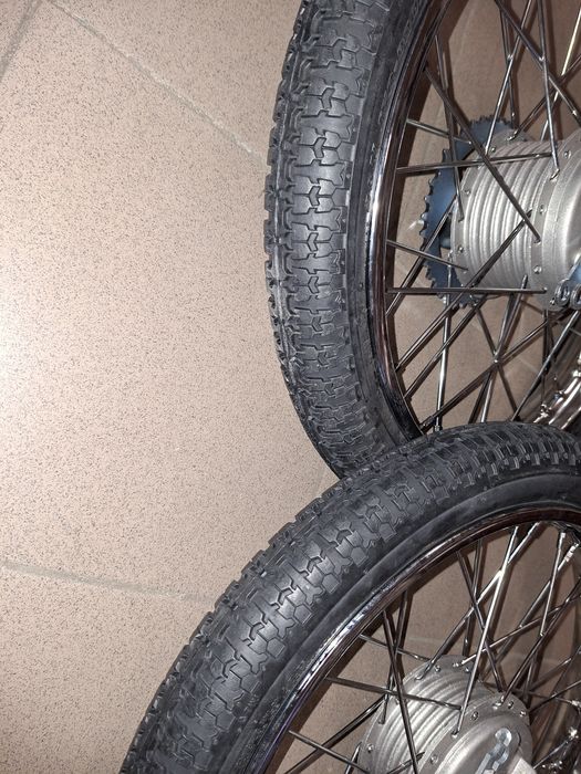 Odnowione wycentrowane kola kpl r17 romet ogar 205