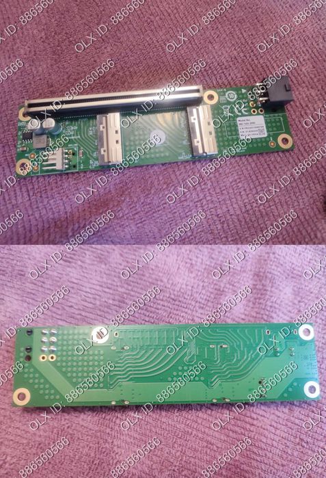 SAS MCIO RISER PCIE 5.0 x16 32Gbit/s (4.0/3.0) SFF-TA-1016 8i 74p 85cm