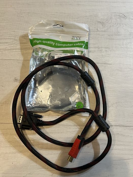 Кабель HDMI - VGA 1.5 метра