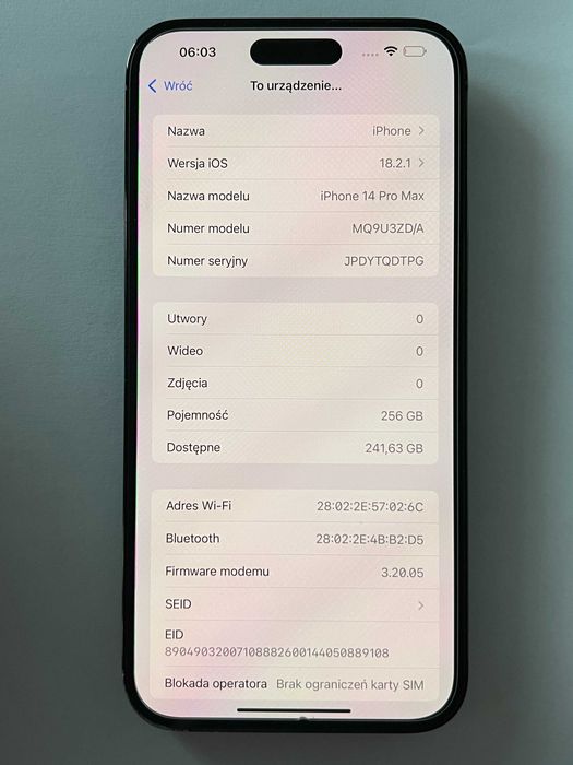 IPhone 14 Pro Max|6/256GB|ZaMiAnA