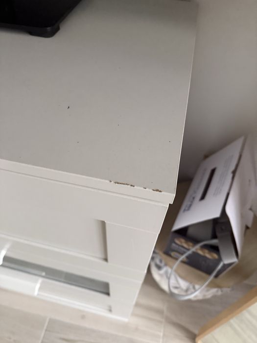 Biała komoda z Ikei