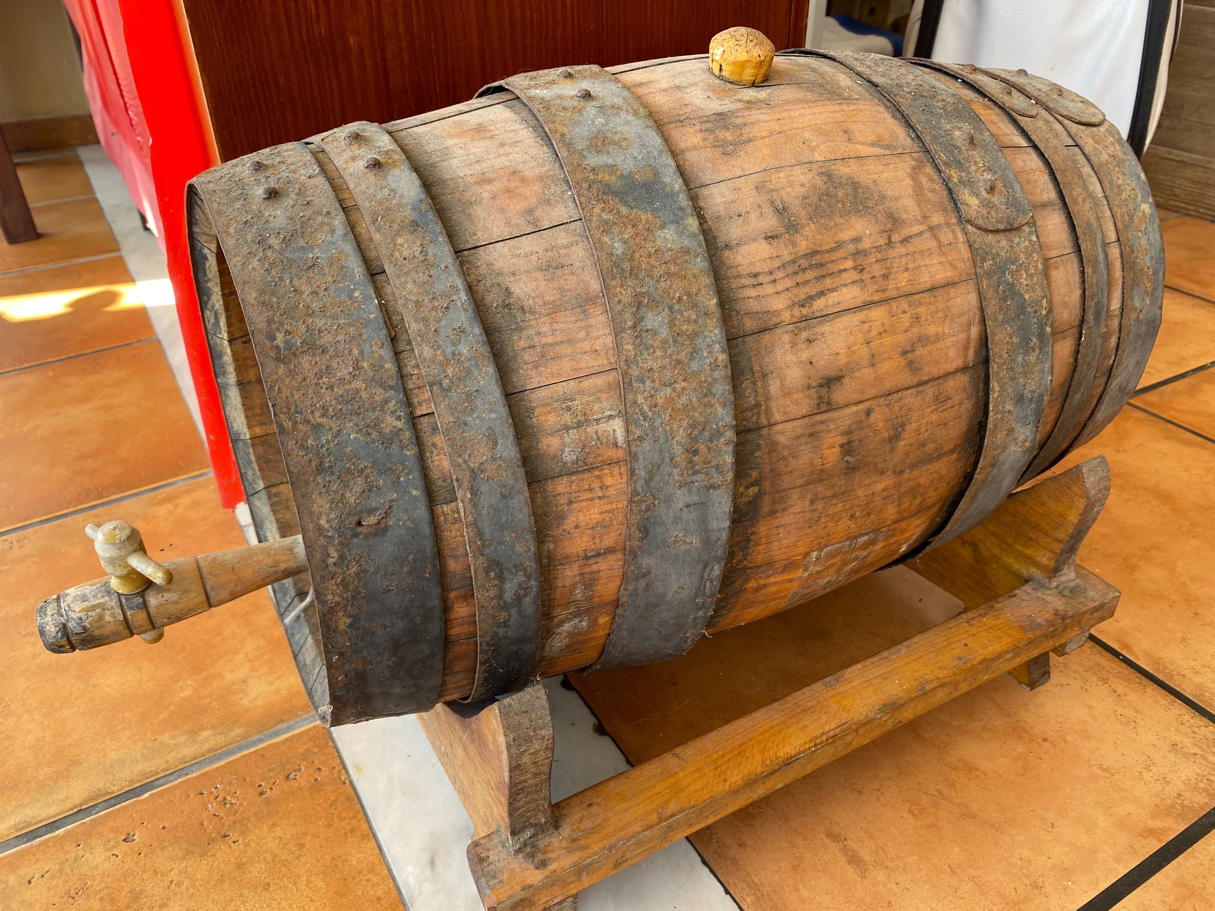 Barril decoração