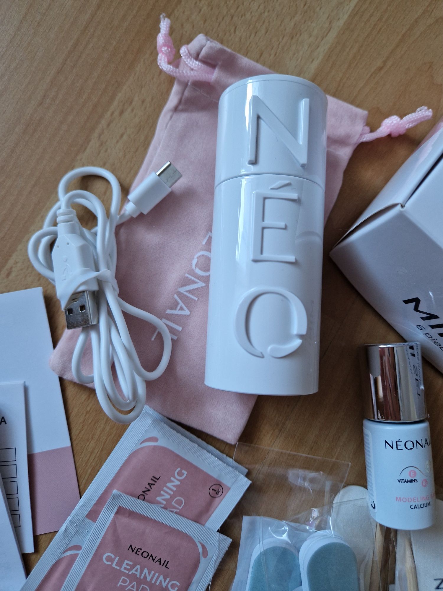 Neonail mini set zestaw do manicure hybrydowego