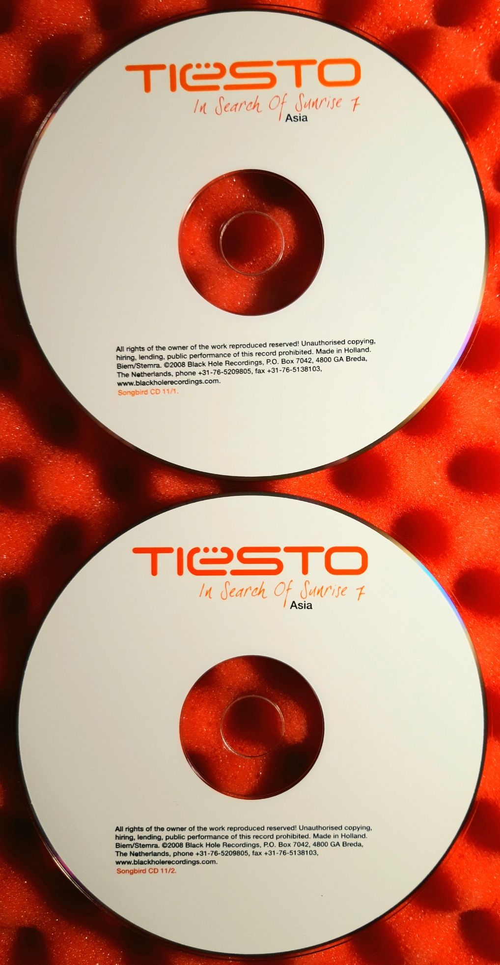 Tiesto – In Search Of Sunrise 7: Asia (2xCD, 2008)