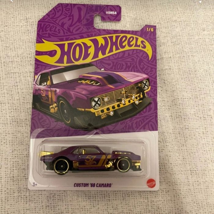 Custom 68 camaro hot wheels