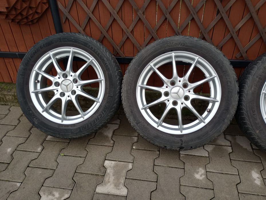 Alufelgi Oryginalne Mercedes W246 16' 5x112 A B C E Klasa Felgi Koła
