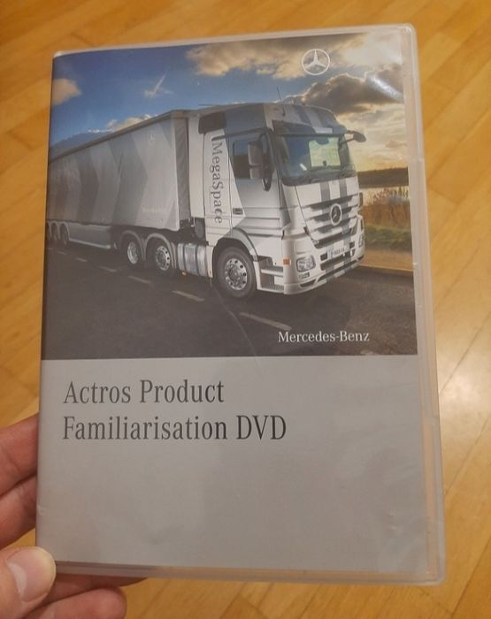 Диск DVD Mercedes Benz Actros ліцензійний