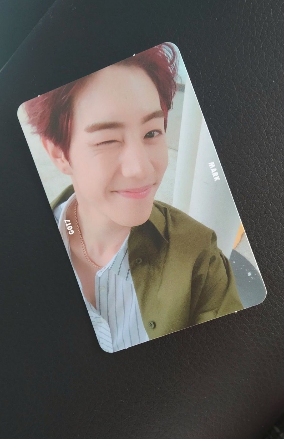 got7 mark photocard