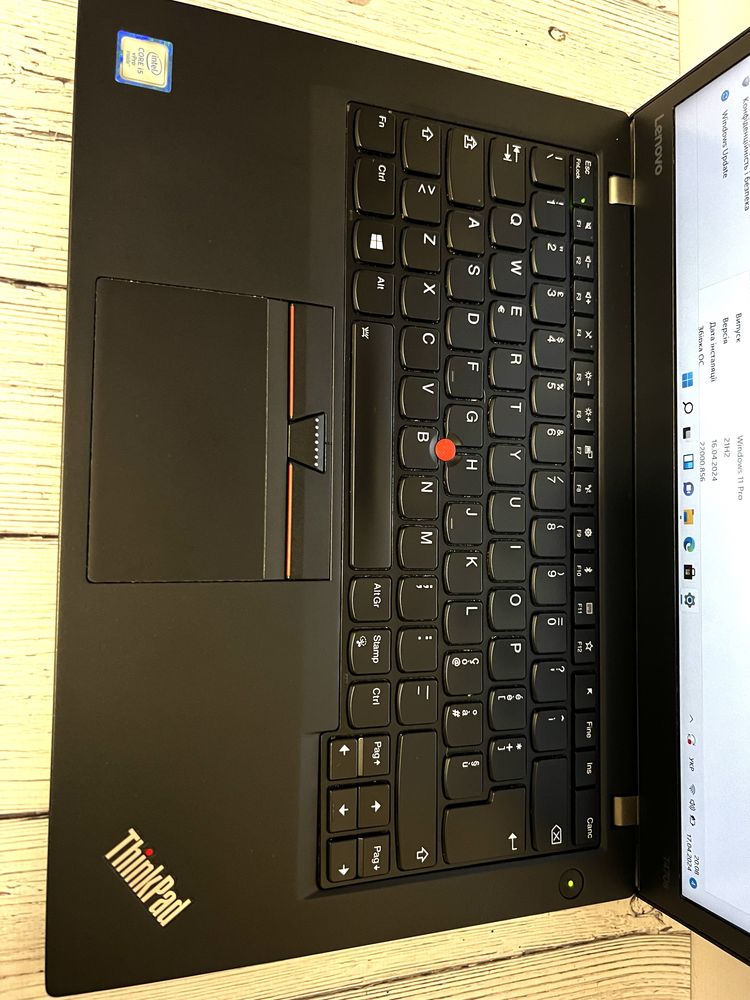 Ноутбук сенсорный Lenovo ThinkPad T470s i5-6300U 8/256gb 14’Fhd