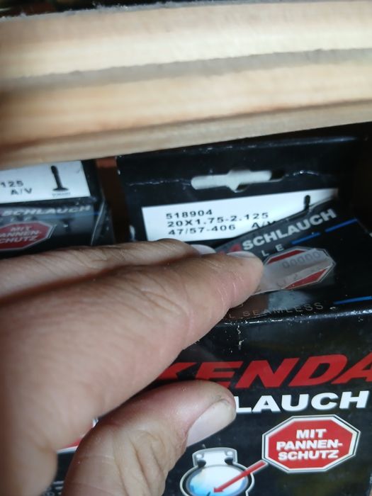 Dwie nowe dętki rowerowe kenda 20 cali