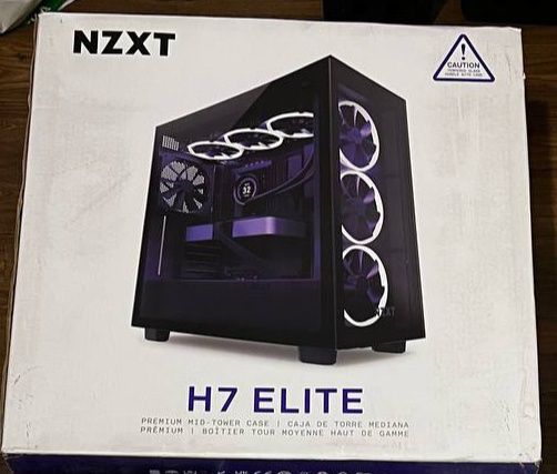 Корпус NZXT H7 v1 2022 Elite Edition All Black (CM-H71EB-01)