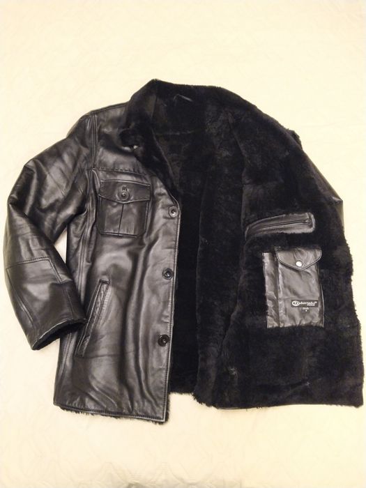 Натуральна чоловіча дублянка ІДЕАЛ р.M