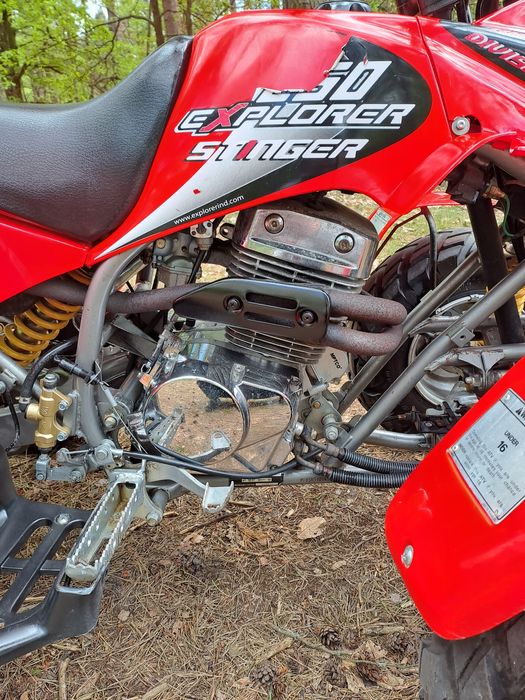 Quad barossa 250 homologacja