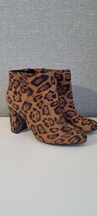 Ботільйони, ботінки,  напівчеревики 38р.  Леопардові New Look
