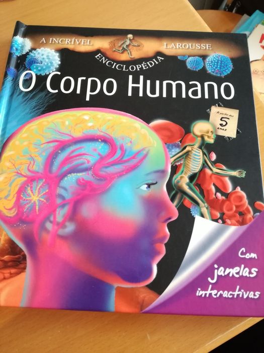 Livro didático infanto-juvenil "O Corpo Humano"
