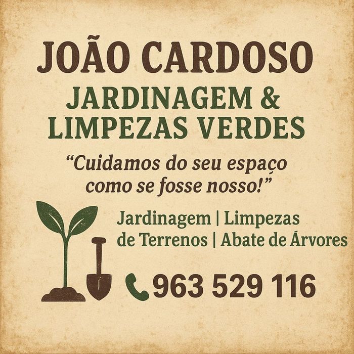 Limpeza de terrenos, jardins,quintas,etc…