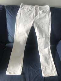 Calca de ganga branca pepe jeans