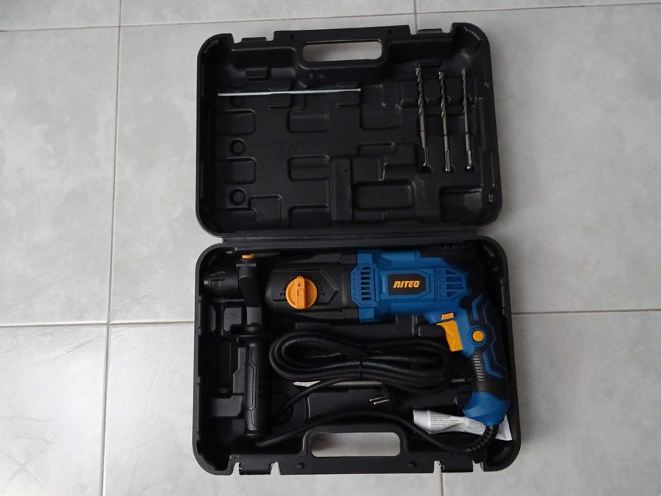 Martelo Perfurador 1050W Niteo RH0195-23 Novo