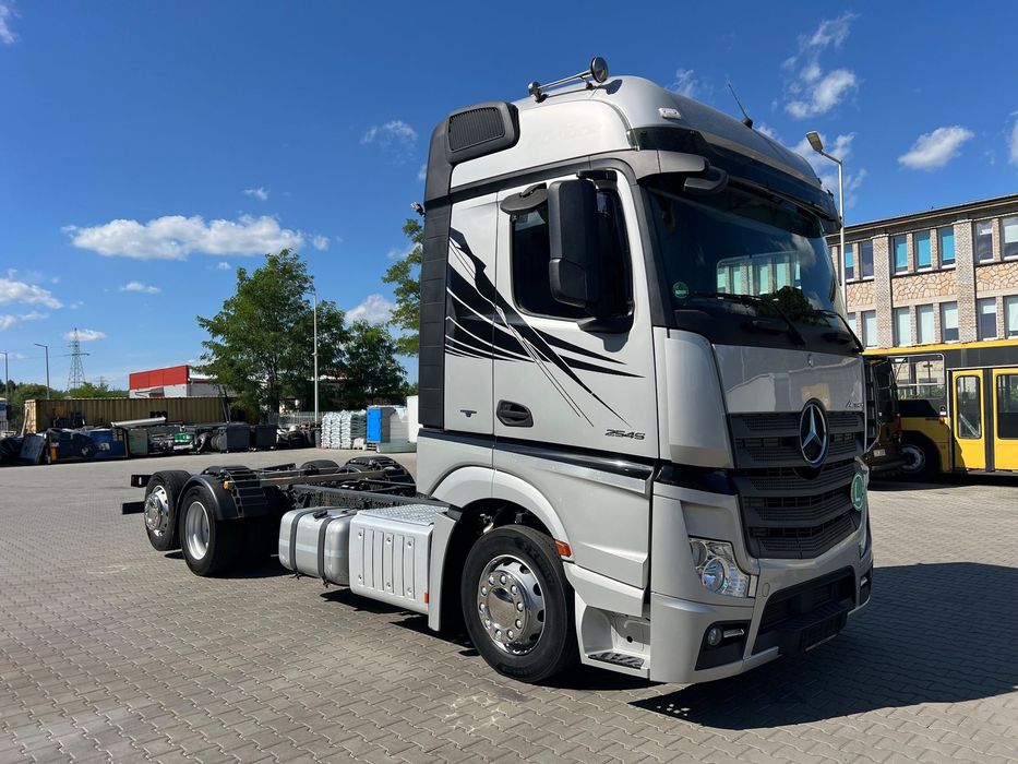 Mercedes-Benz 2545  / 2542 / 2548 / Actros MP4 / Rama / Do zabudowy / Najazd / BDF