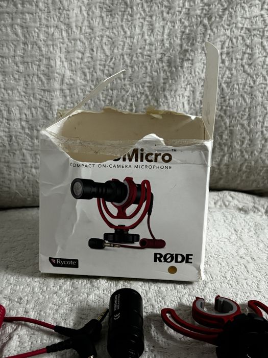 Microfone para camara Video Micro Rode