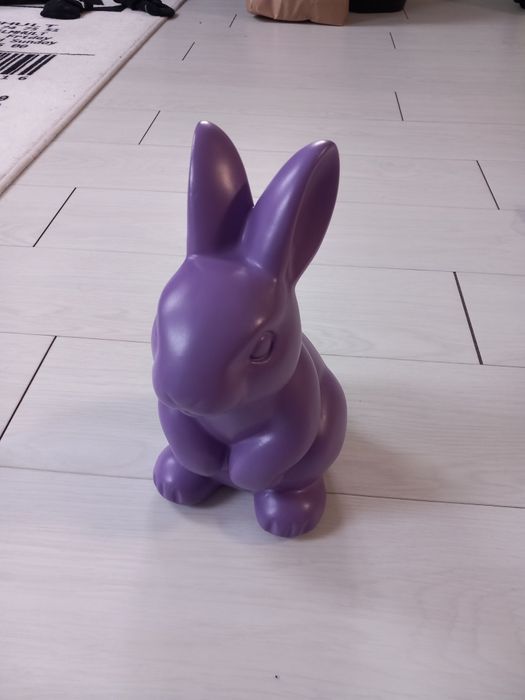 Zając stary browar 26 cm fioletowy