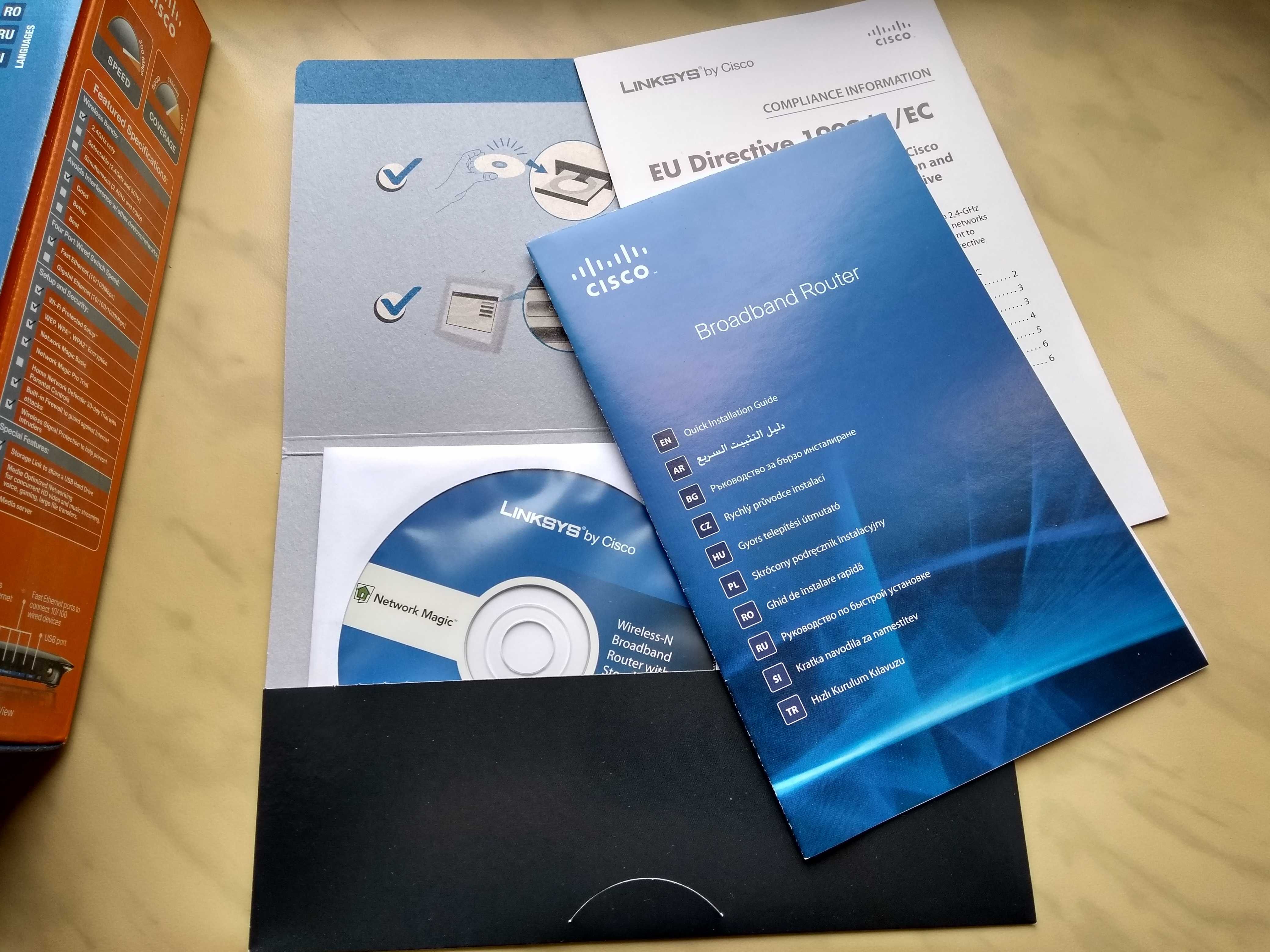 Маршрутизатор Linksys WRT160NL