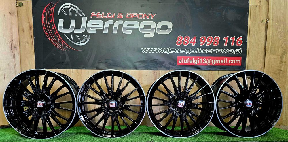 NOWE ALUFELGI SEAT 18x5x112-Ateca,Leon,Exeo,Toledo,Terraco ET33,5 i 40