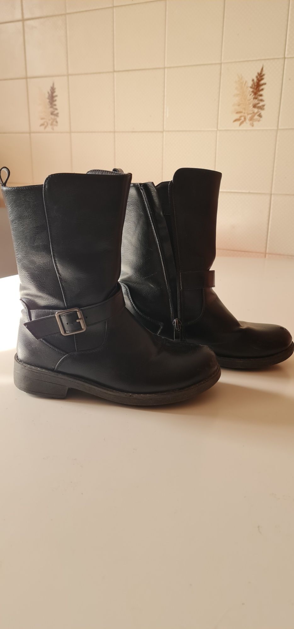 Bota de criança menina