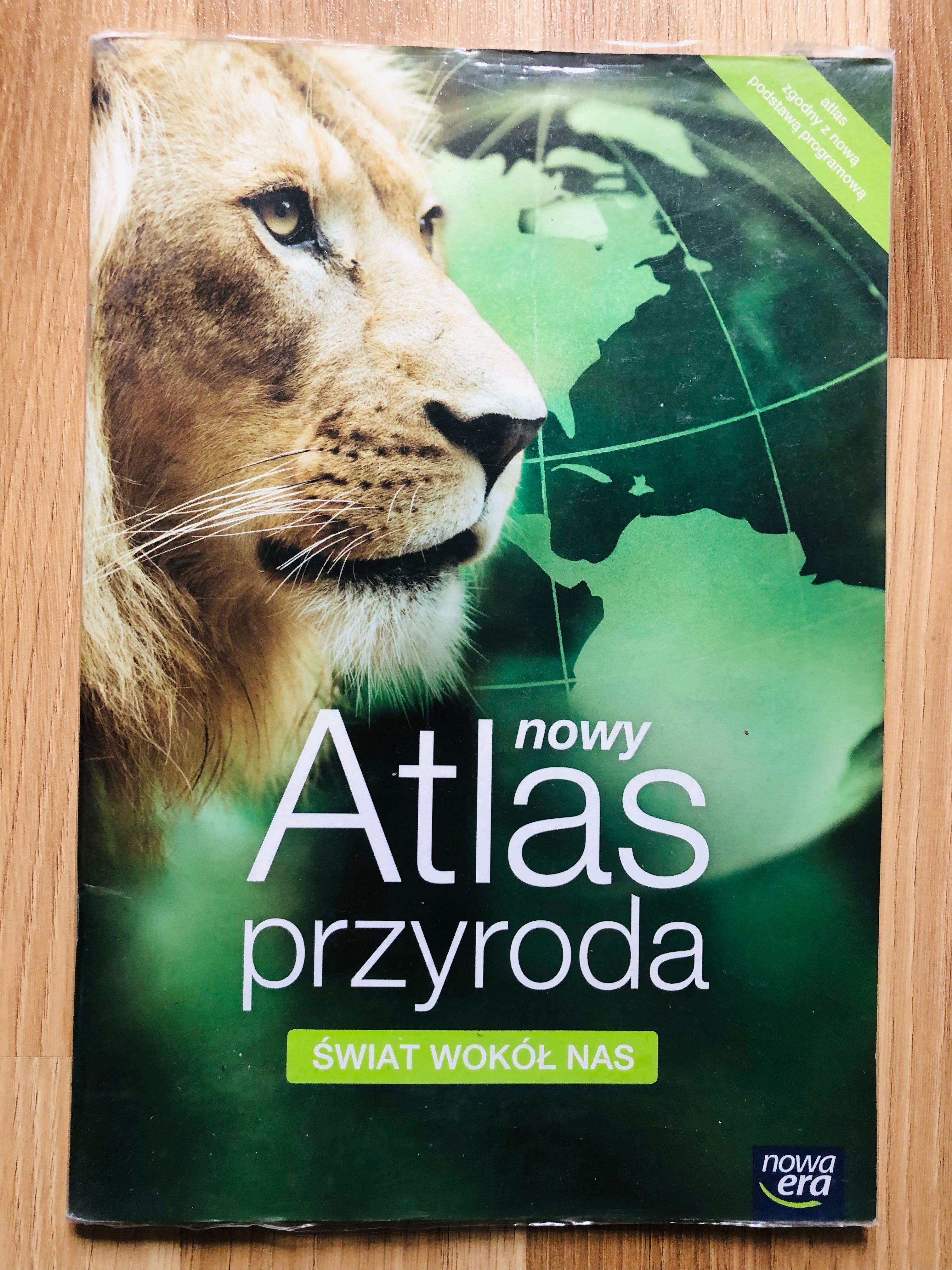 Atlas przyroda. Szkoła podstawowa. Nowy.