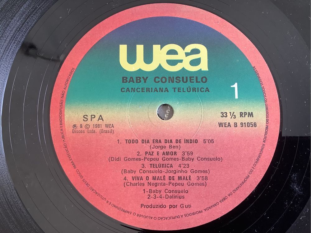 Vinil Baby Consuelo