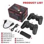 Game Stick X2 64GB Mini konsola retro do gier, 2 pady