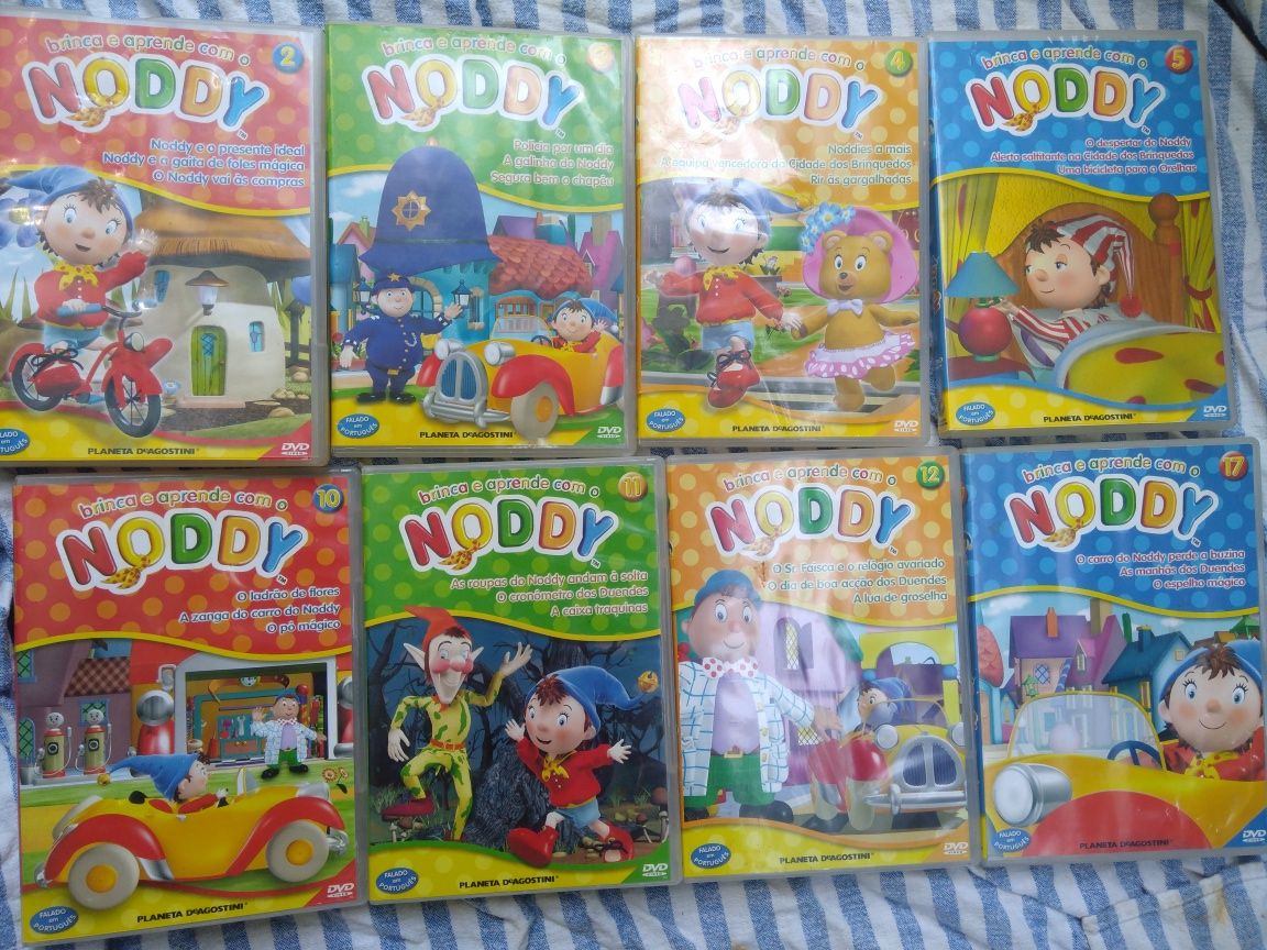 6 DVD coleção Noddy