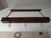 Lampa belka wisząca