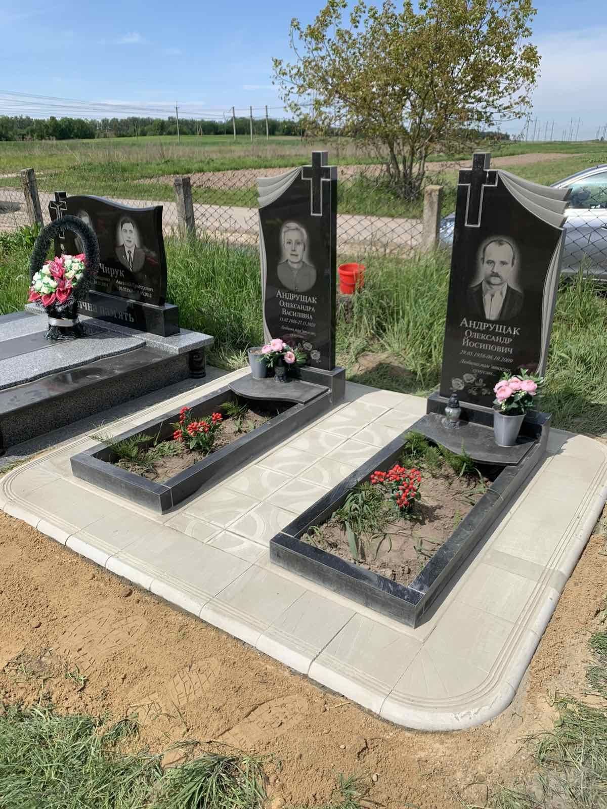 Реставрація, вирівнювання, встановлення надмогильних пам'ятників