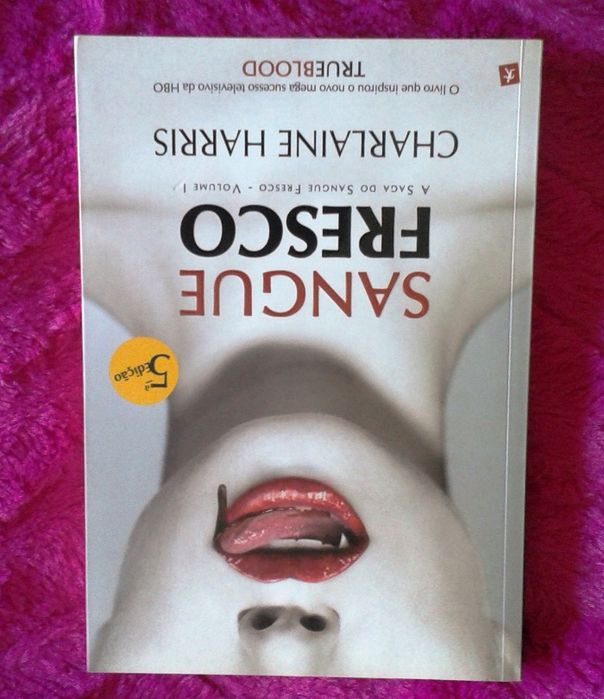 Livro Sangue Fresco - Novo, nunca lido