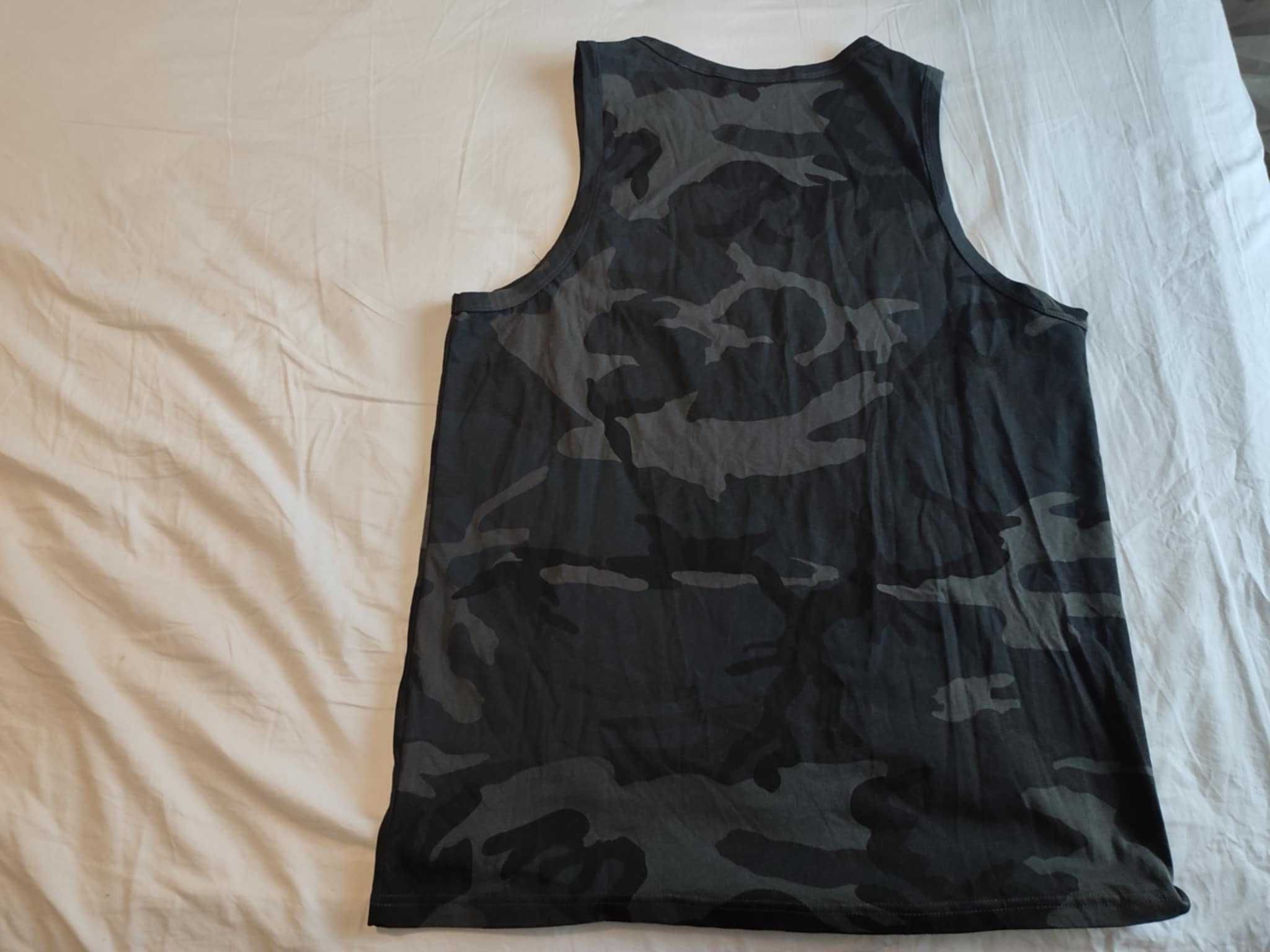 t shirt tank top ALPHA INDUSTRIES  MORO jak nowa