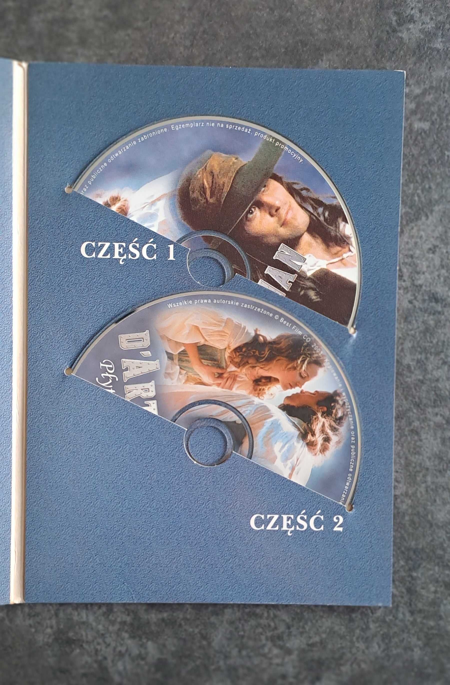 Lektury szkolne: Zemsta, D'artagnan - płyty DVD PL