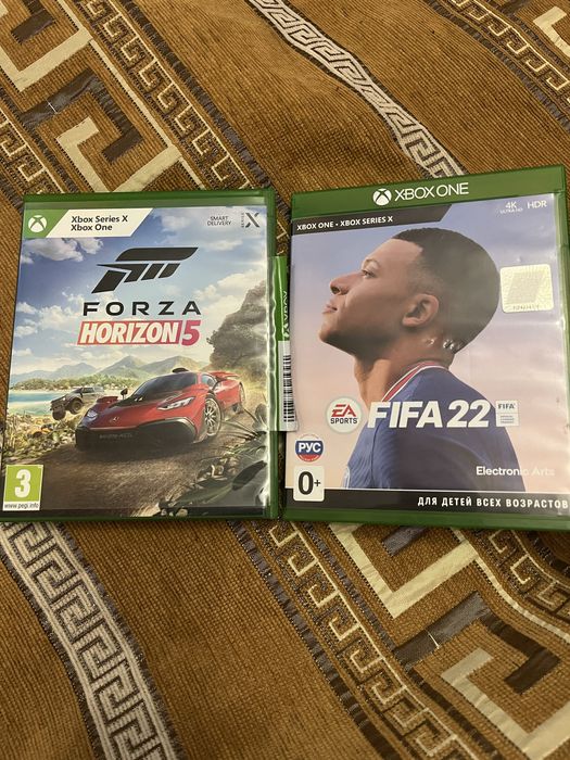 Forza horizon 5, FIFA 2022 Xbox one