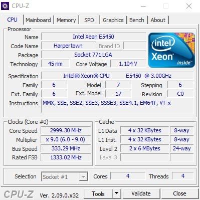 Компʼютер Intel Xeon E5450 / GTX 750 ti 2gb / 8gb ddr2 / hdd 500gb