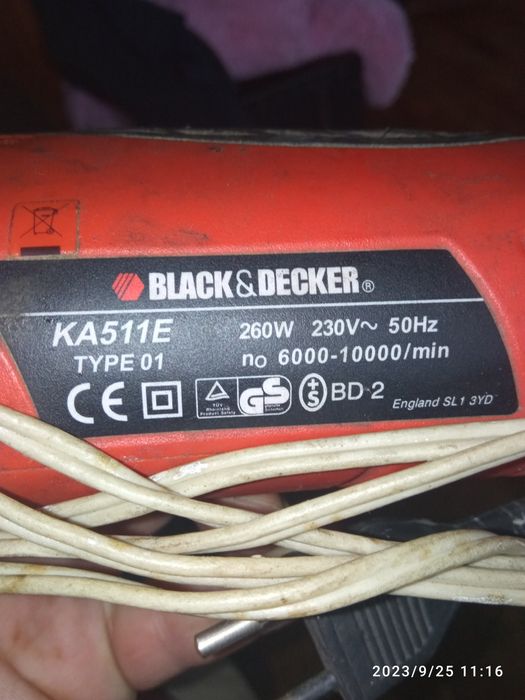 Шліф машина бледдекер