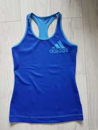 Koszulka bokserka nowa Adidas niebieska, r. L