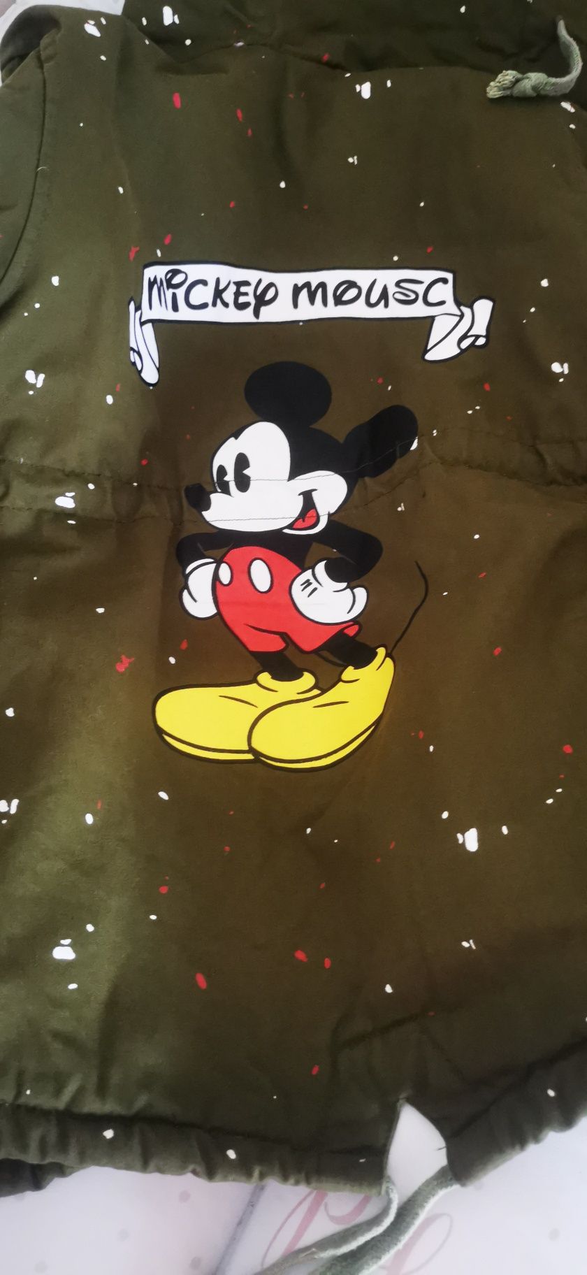 Parka wiosenna Mickey