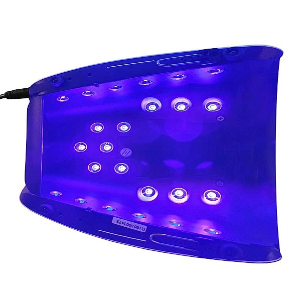 Lampa 36 watt - BEZPRZEWODOWA - MULTI LED szara / Bass Cosmetics